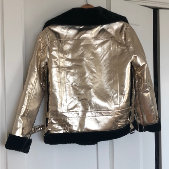Blank NYC metallic aviator jacket - Picture 3 of 3